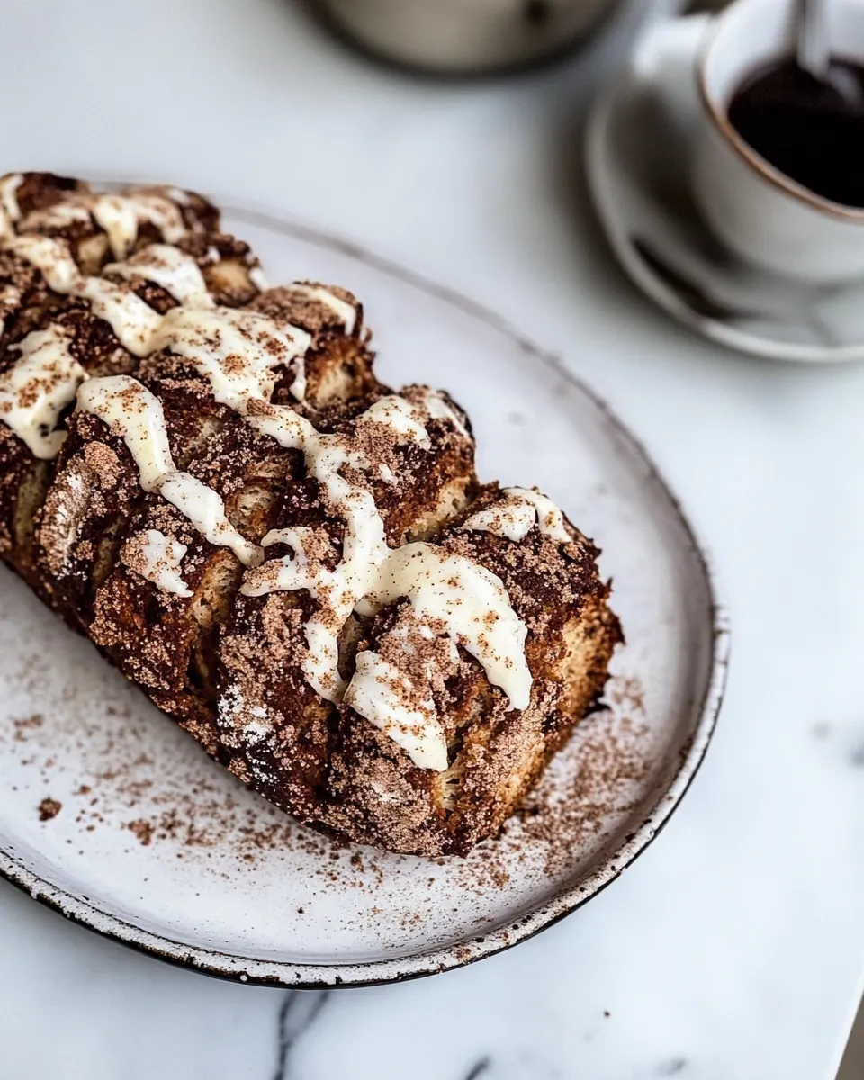 Cinnamon Crunch Bagel Loaf