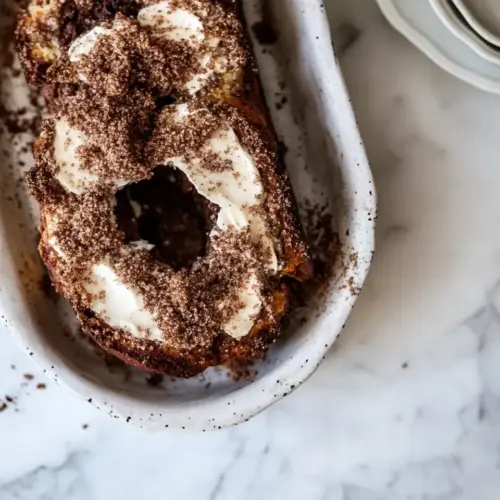 Cinnamon Crunch Bagel Loaf