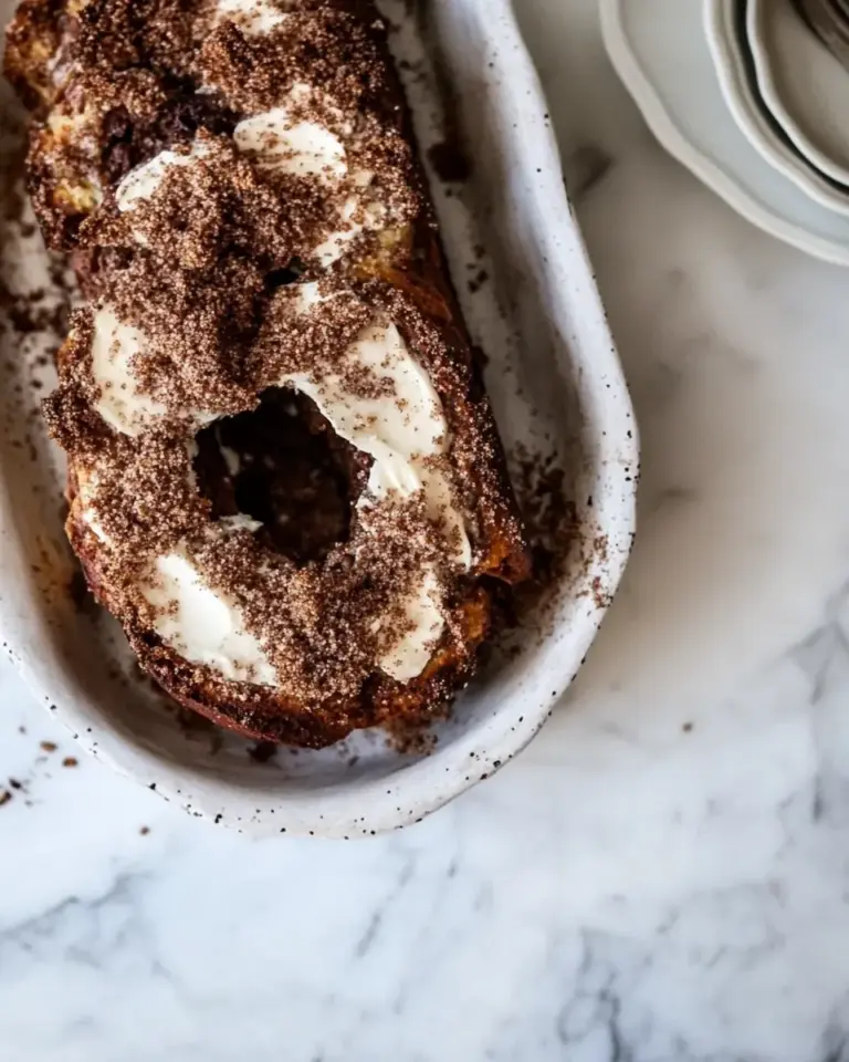 Cinnamon Crunch Bagel Loaf