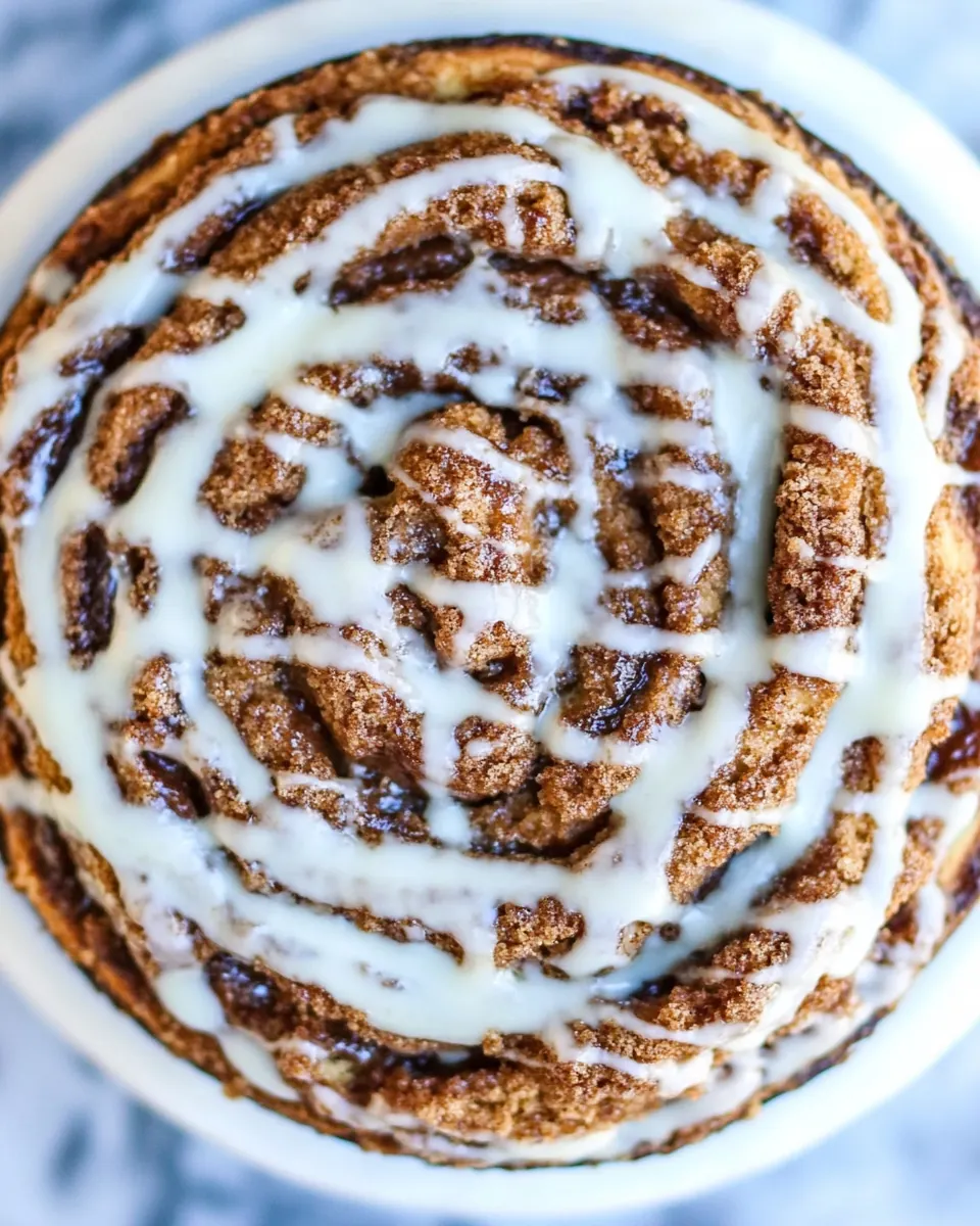 Cinnamon Roll Coffee Cake