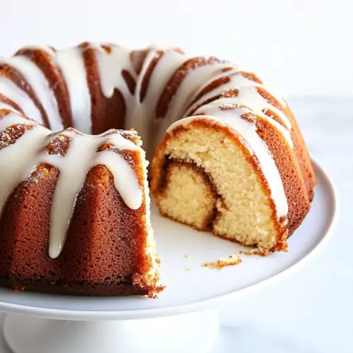 Cinnamon Roll Pound Cake