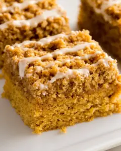 Cinnamon Streusel Pumpkin Coffee Cake