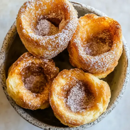 Cinnamon Sugar Brown Butter Popovers