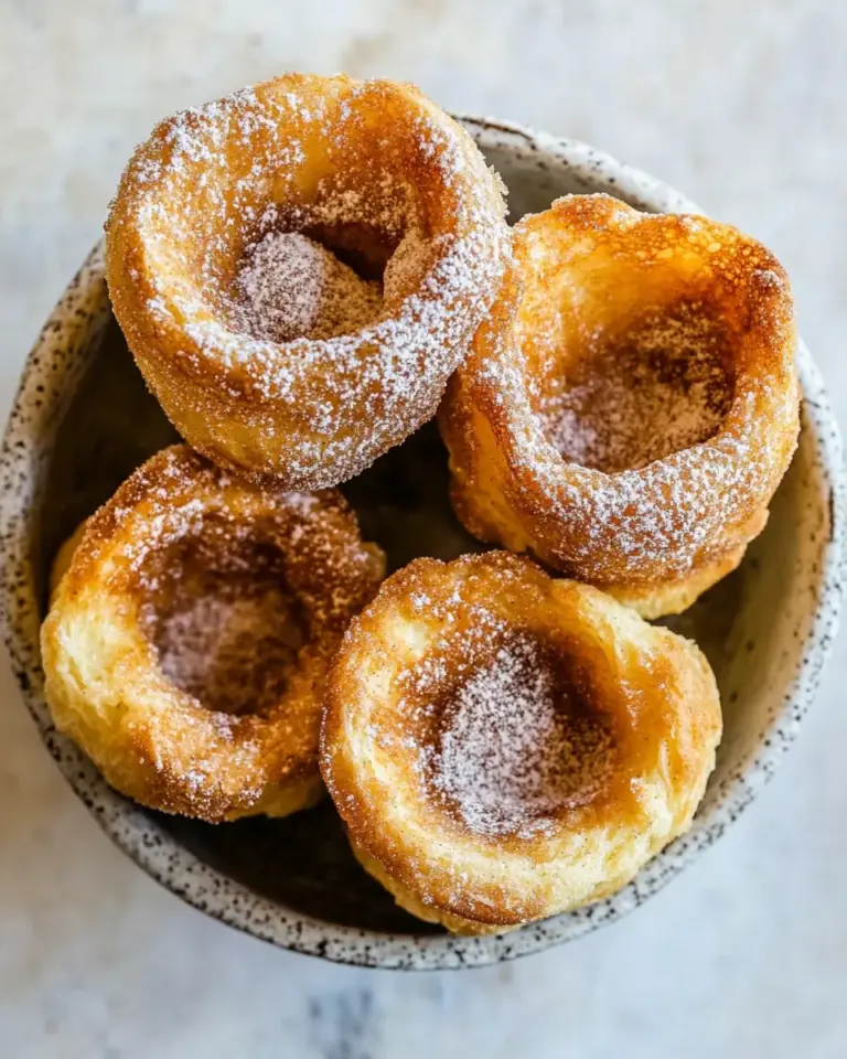Cinnamon Sugar Brown Butter Popovers
