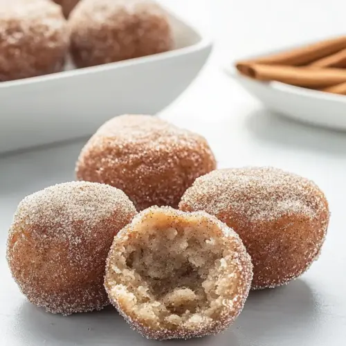 Cinnamon Sugar Doughnut Bites