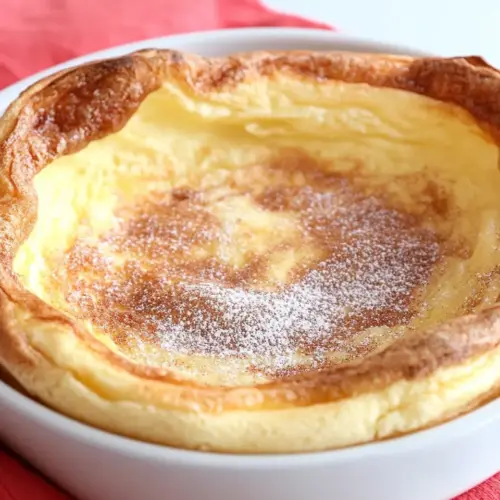 Cinnamon Sugar Dutch Baby