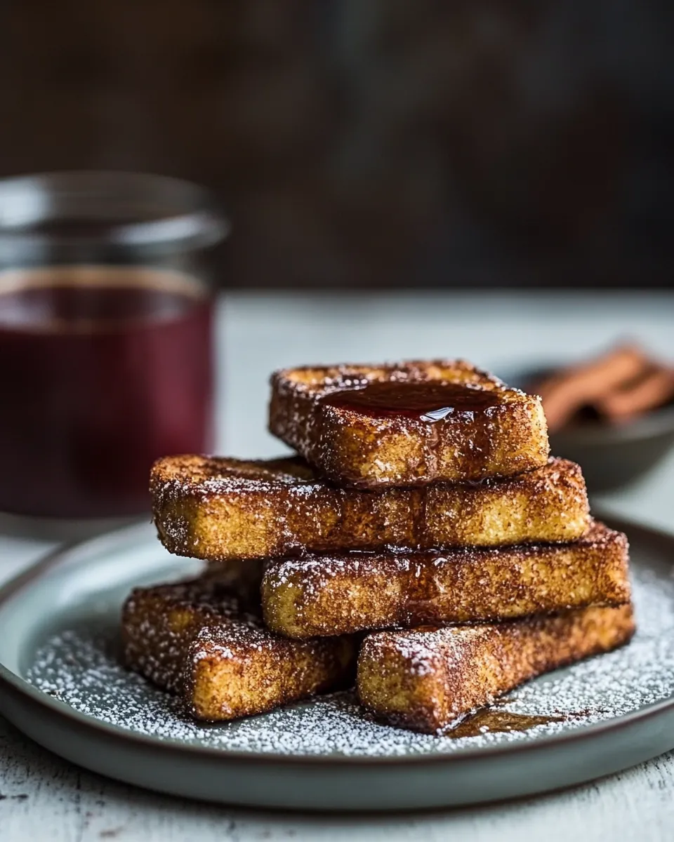 Cinnamon Sugar French Toast Sticks