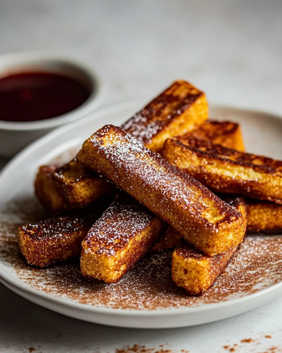 Cinnamon Sugar French Toast Sticks