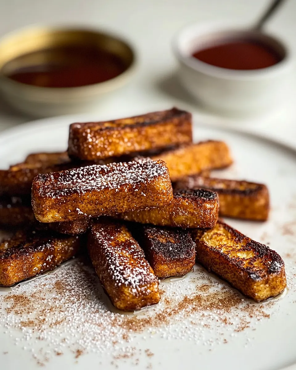 Cinnamon Sugar French Toast Sticks