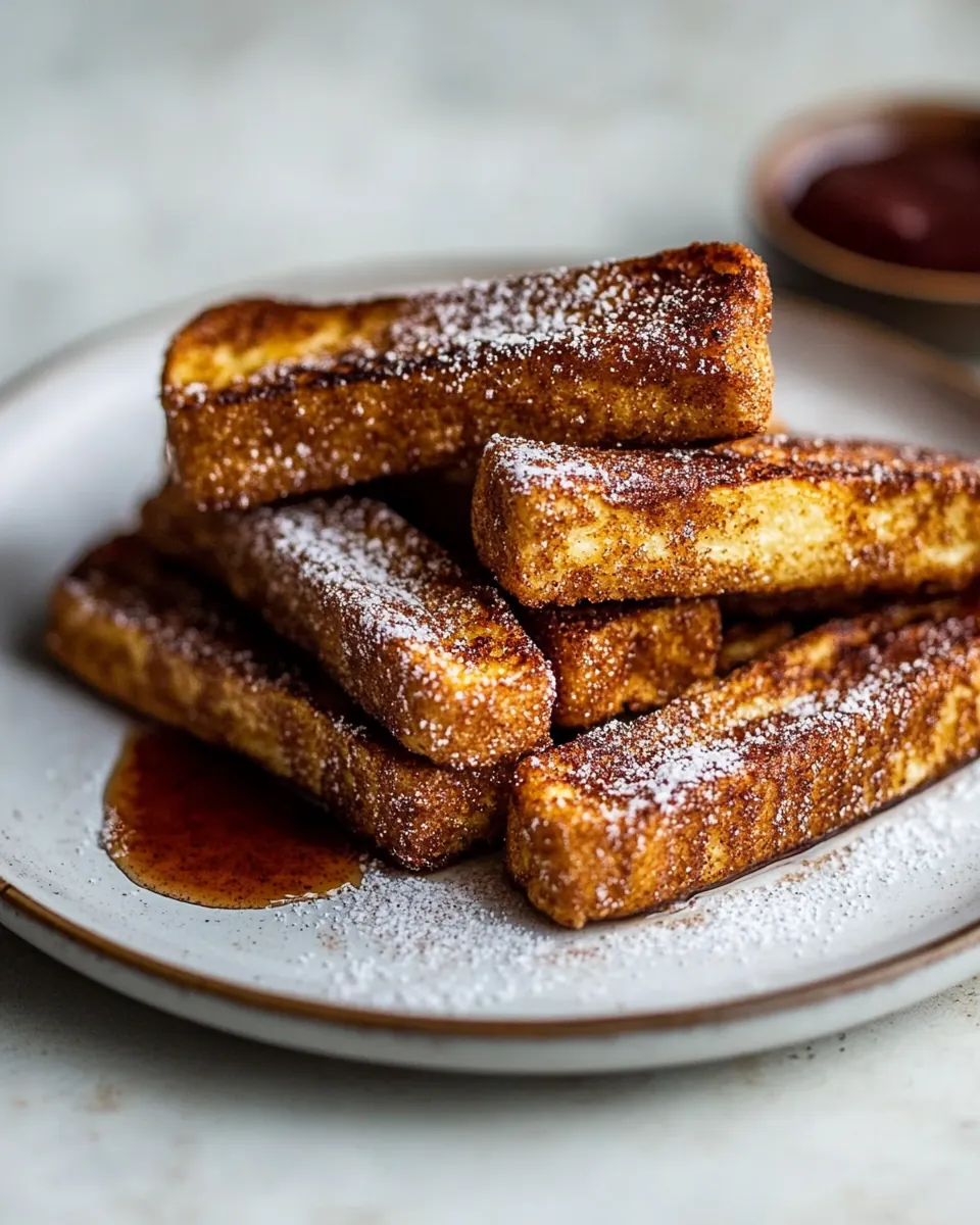 Cinnamon Sugar French Toast Sticks