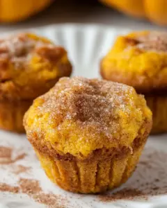 Cinnamon Sugar Pumpkin Muffins