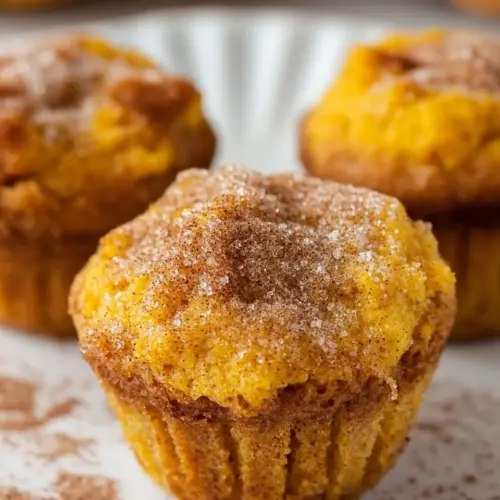 Cinnamon Sugar Pumpkin Muffins