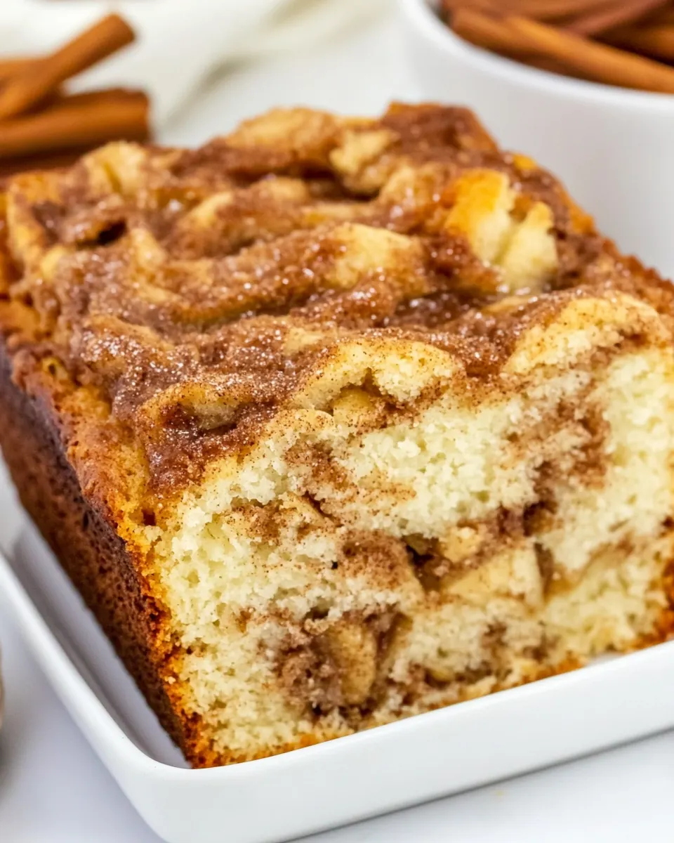 Cinnamon Swirl Apple Bread
