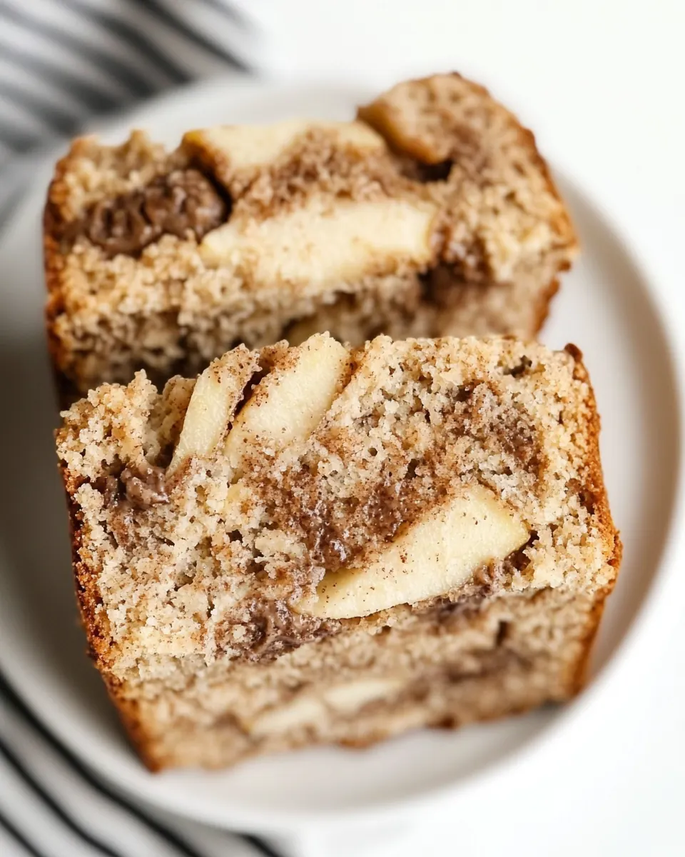 Cinnamon Swirl Apple Oat Bread