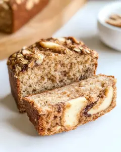 Cinnamon Swirl Apple Oat Bread