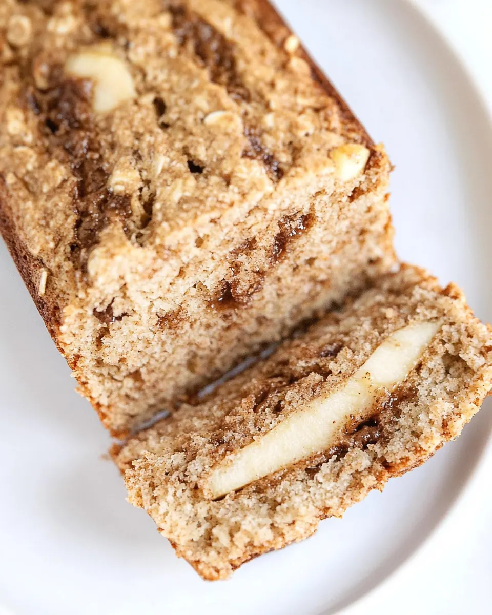 Cinnamon Swirl Apple Oat Bread