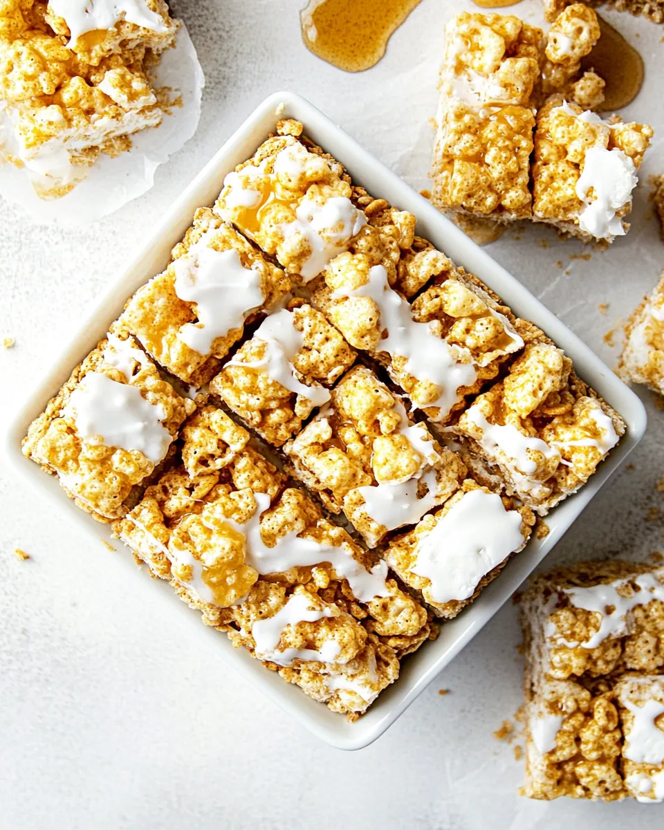 Cinnamon Toast Crunch Rice Krispie Treats
