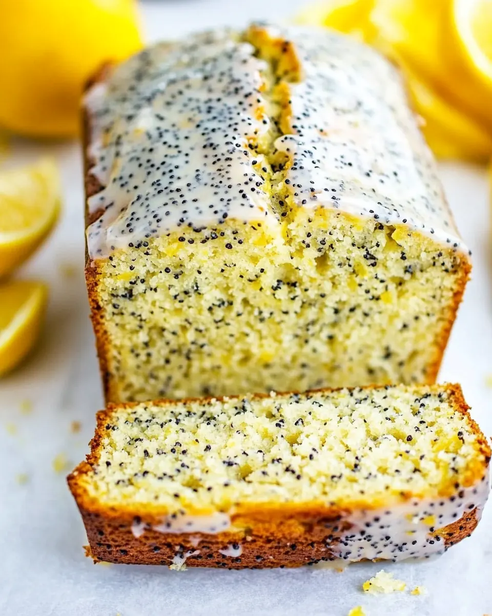 Citrus Poppy Seed Loaf
