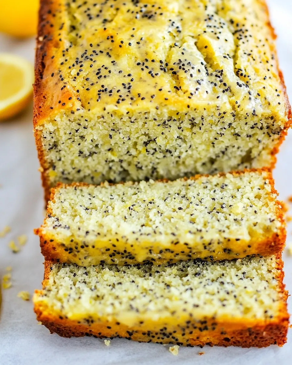 Citrus Poppy Seed Loaf