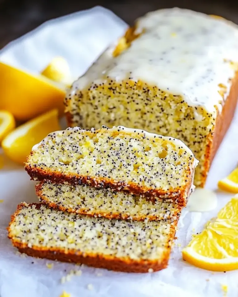 Citrus Poppy Seed Loaf