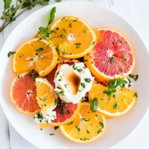 Citrus Salad with Honey Balsamic Vinaigrette