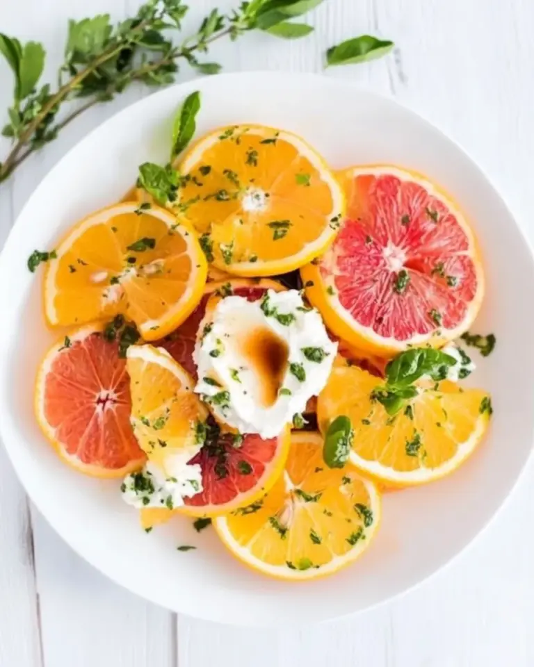 Citrus Salad with Honey Balsamic Vinaigrette
