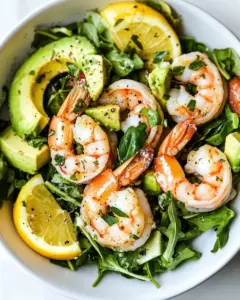 Citrus Shrimp and Avocado Salad