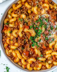 Classic American Goulash