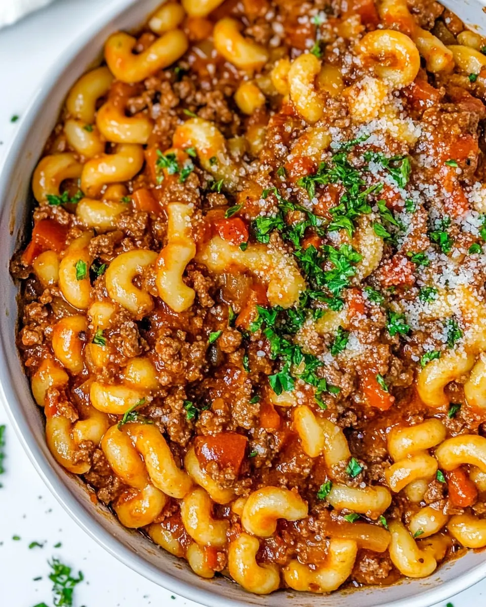 Classic American Goulash