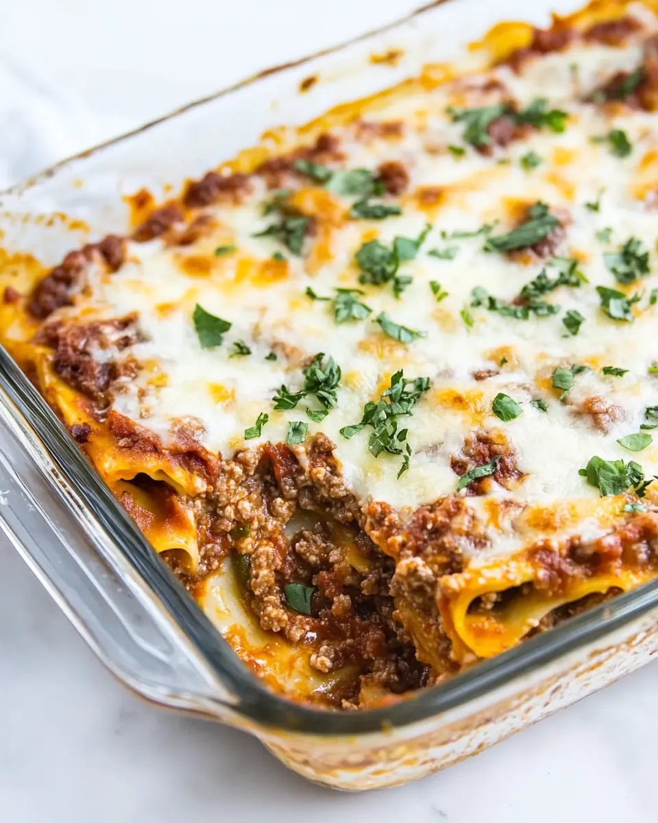 Classic Beef Lasagna