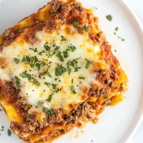 Classic Beef Lasagna