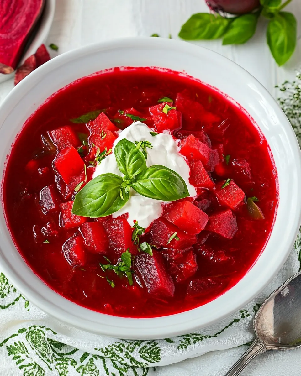Classic Borscht Recipe