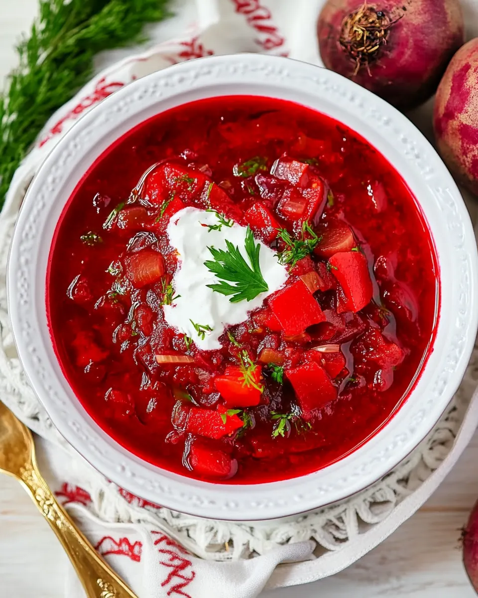 Classic Borscht Recipe