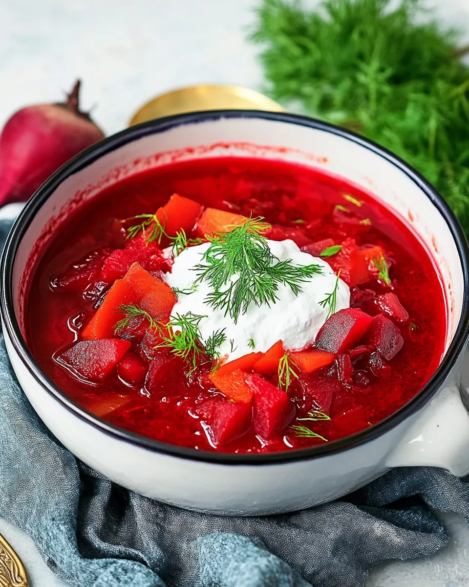 Classic Borscht Recipe