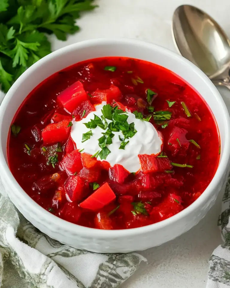 Classic Borscht Recipe