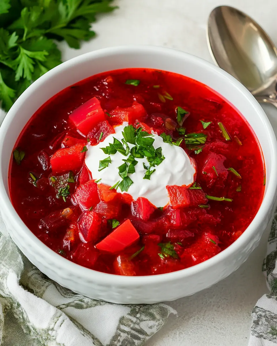 Classic Borscht Recipe