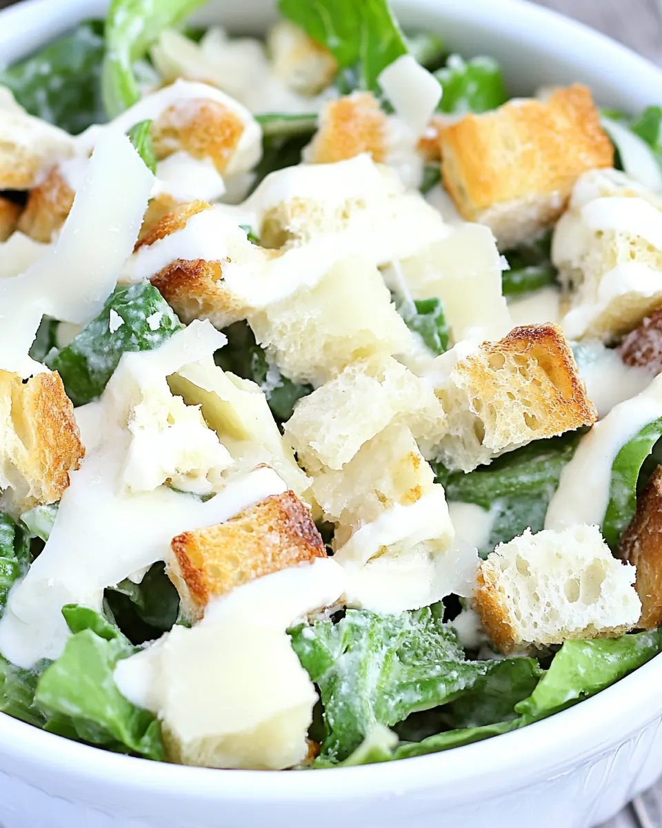 Classic Caesar Salad