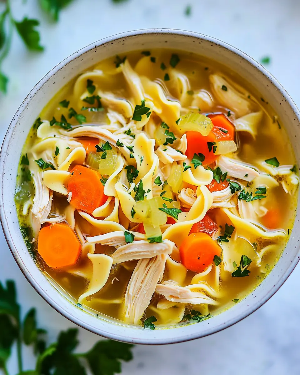 Classic Chicken Noodle Soup