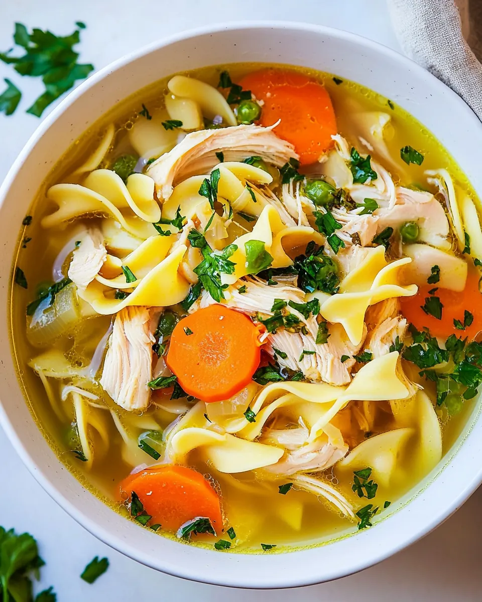 Classic Chicken Noodle Soup