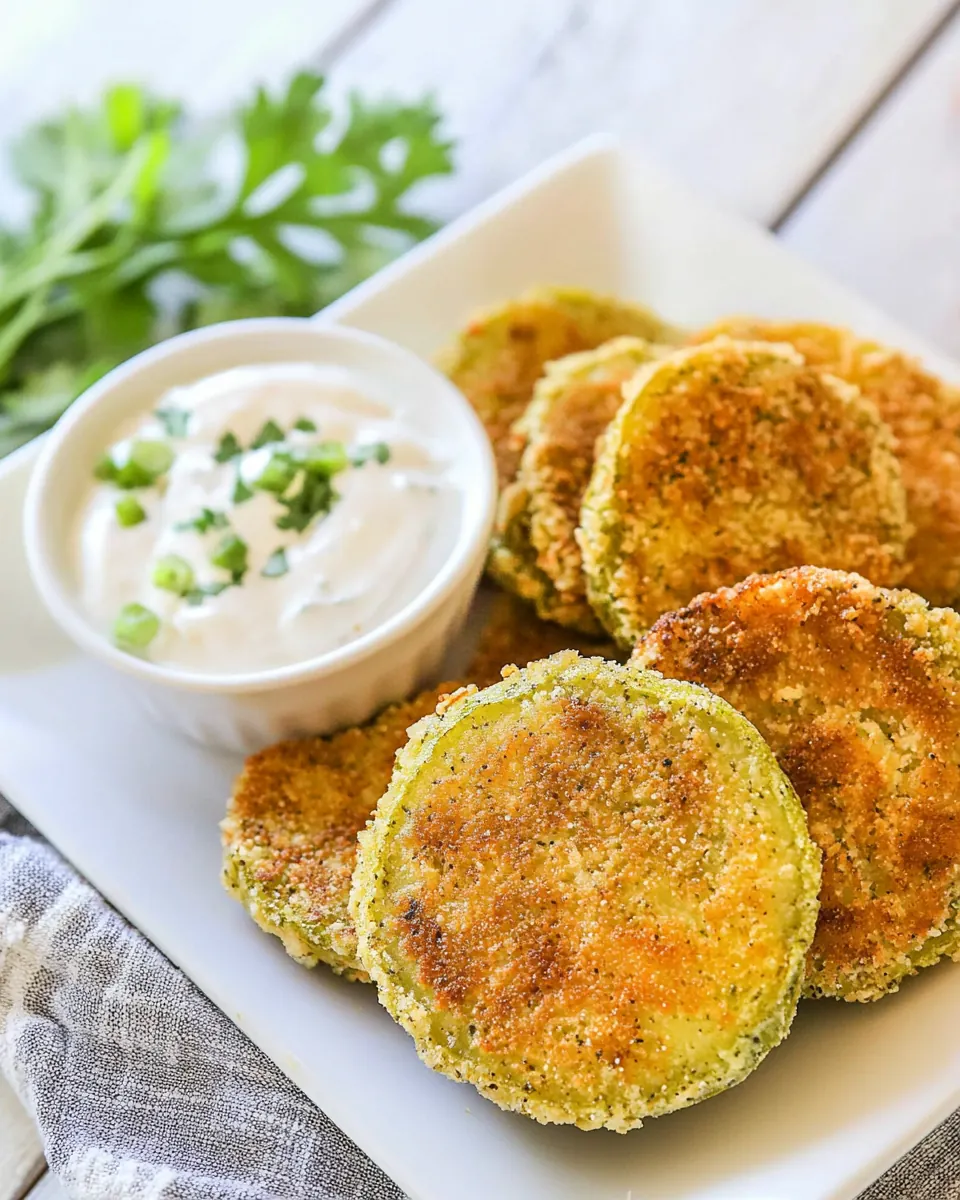 Classic Fried Green Tomatoes