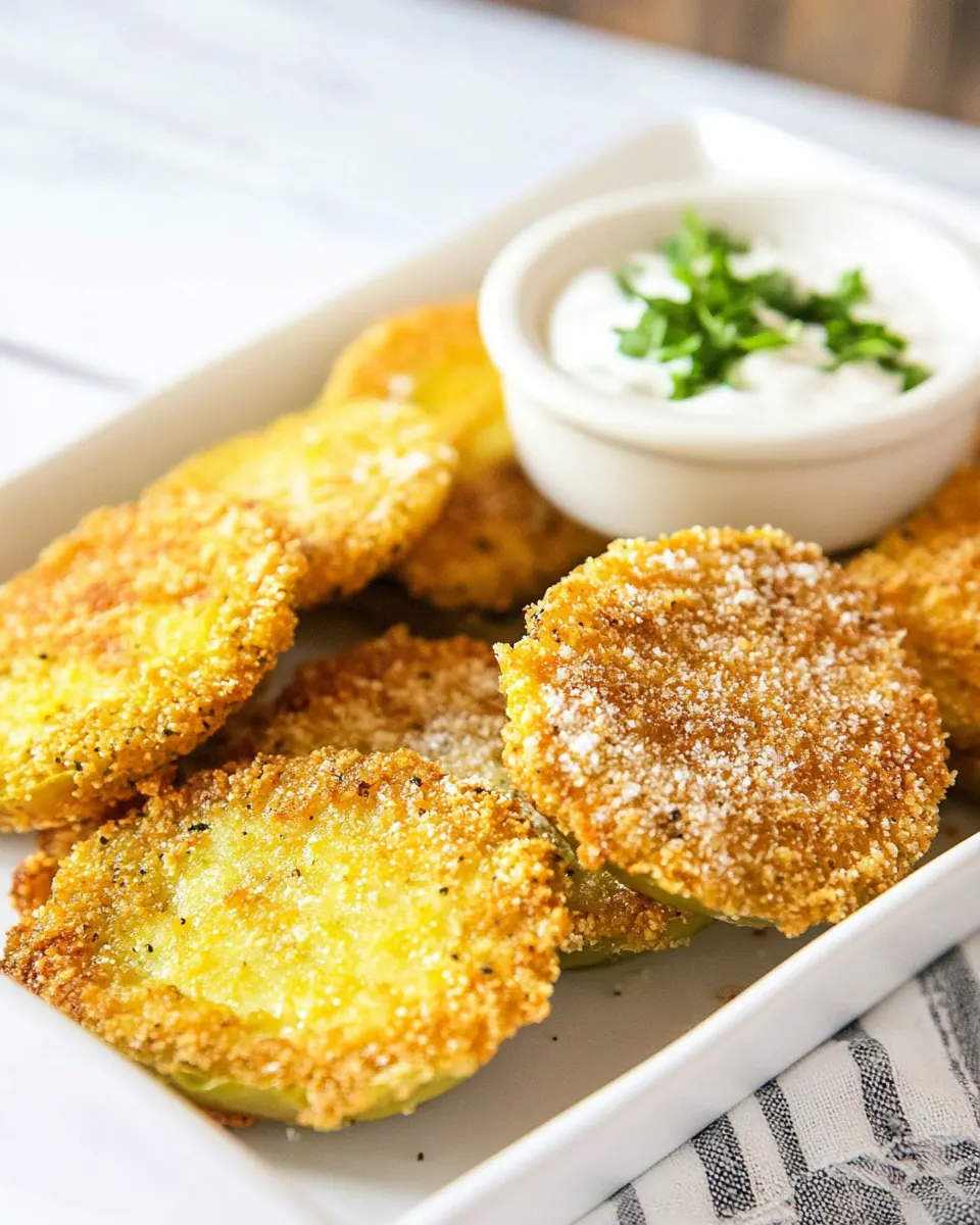 Classic Fried Green Tomatoes