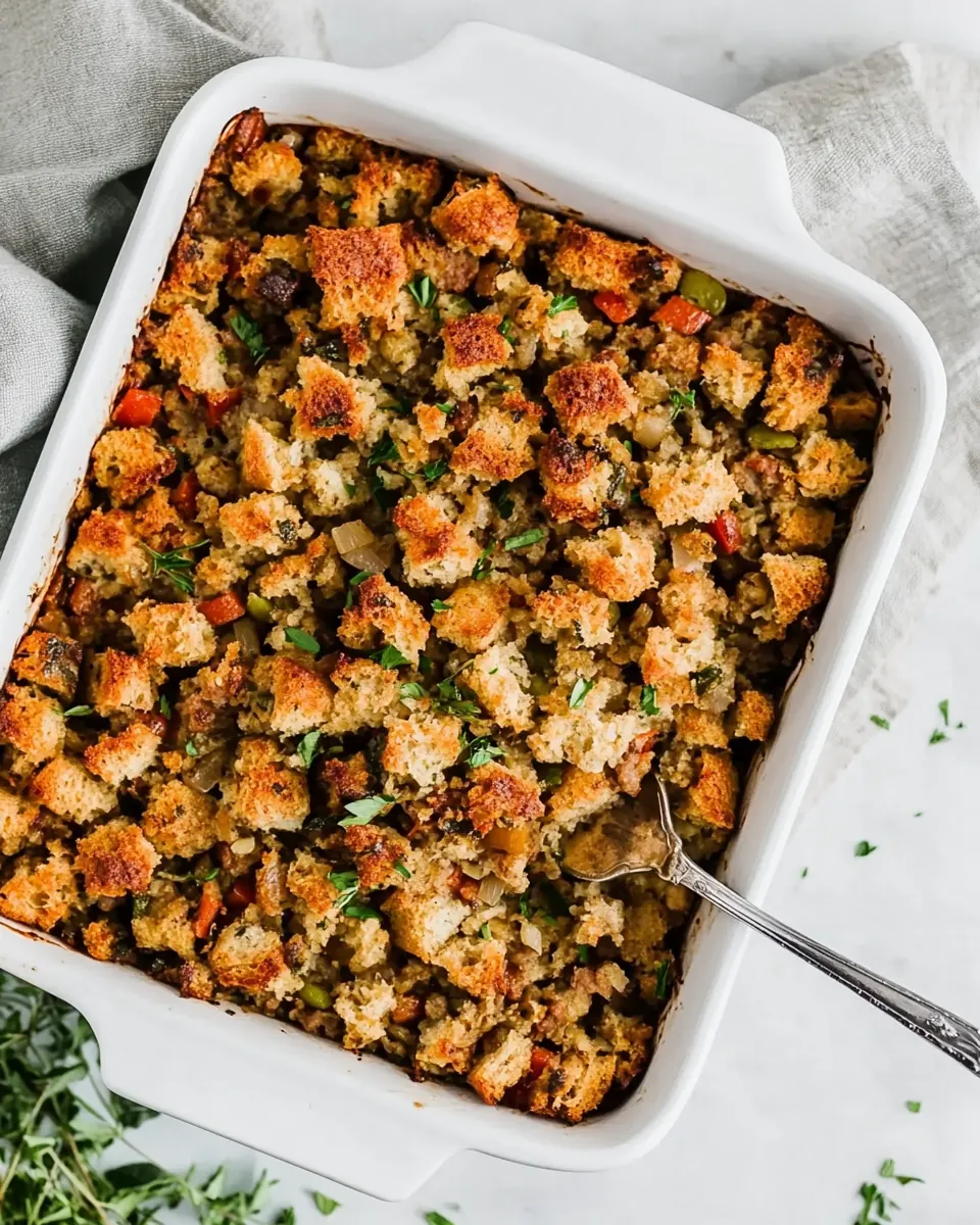 Classic Sausage Stuffing