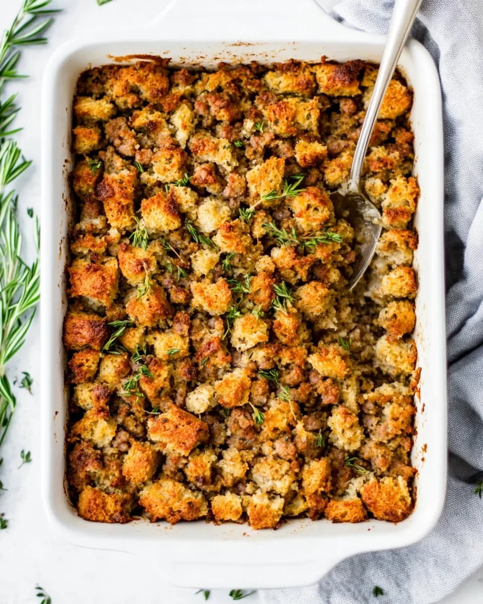 Classic Sausage Stuffing