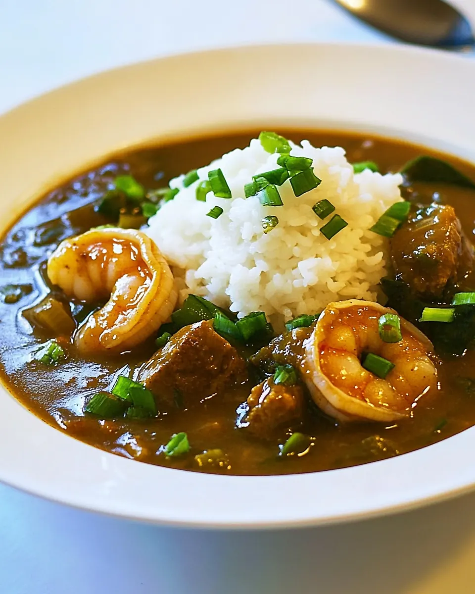 Classic Shrimp and Okra Gumbo
