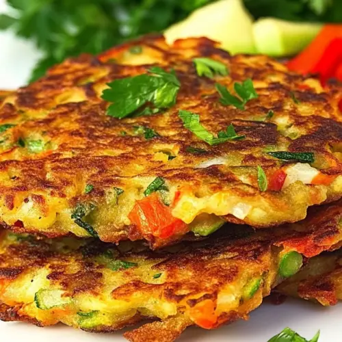 Clean Eating Vegetable Fritters