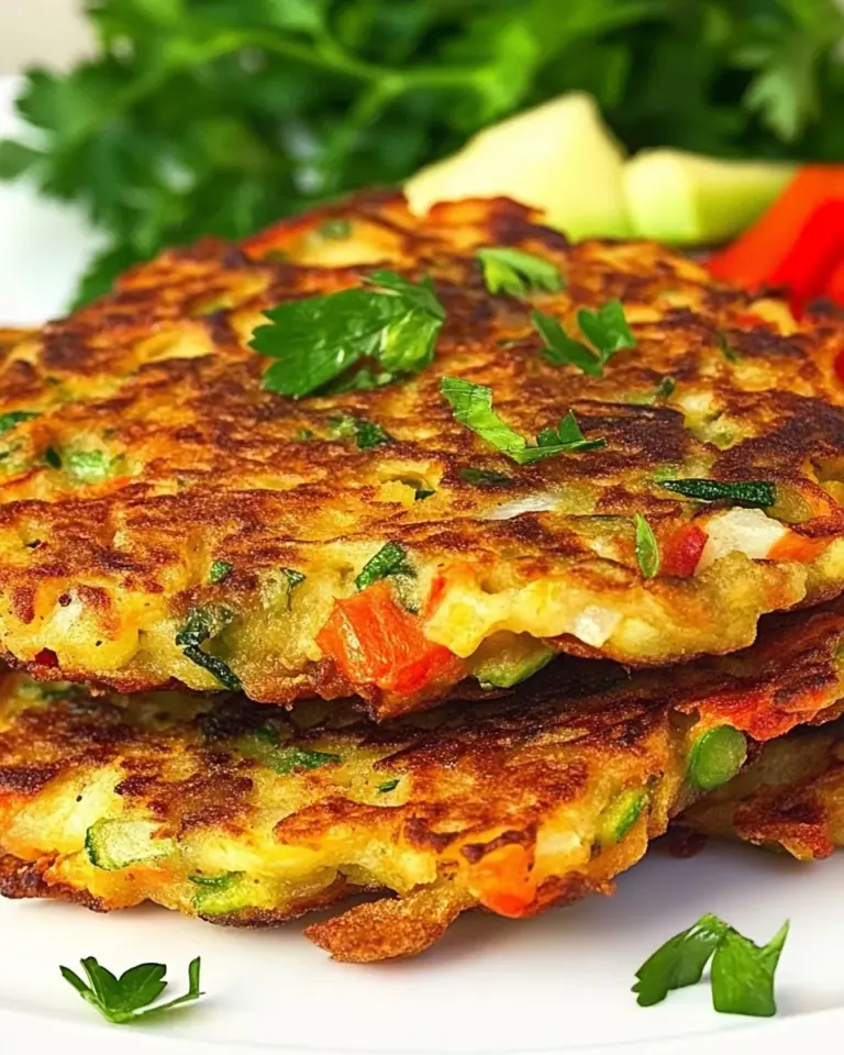 Clean Eating Vegetable Fritters
