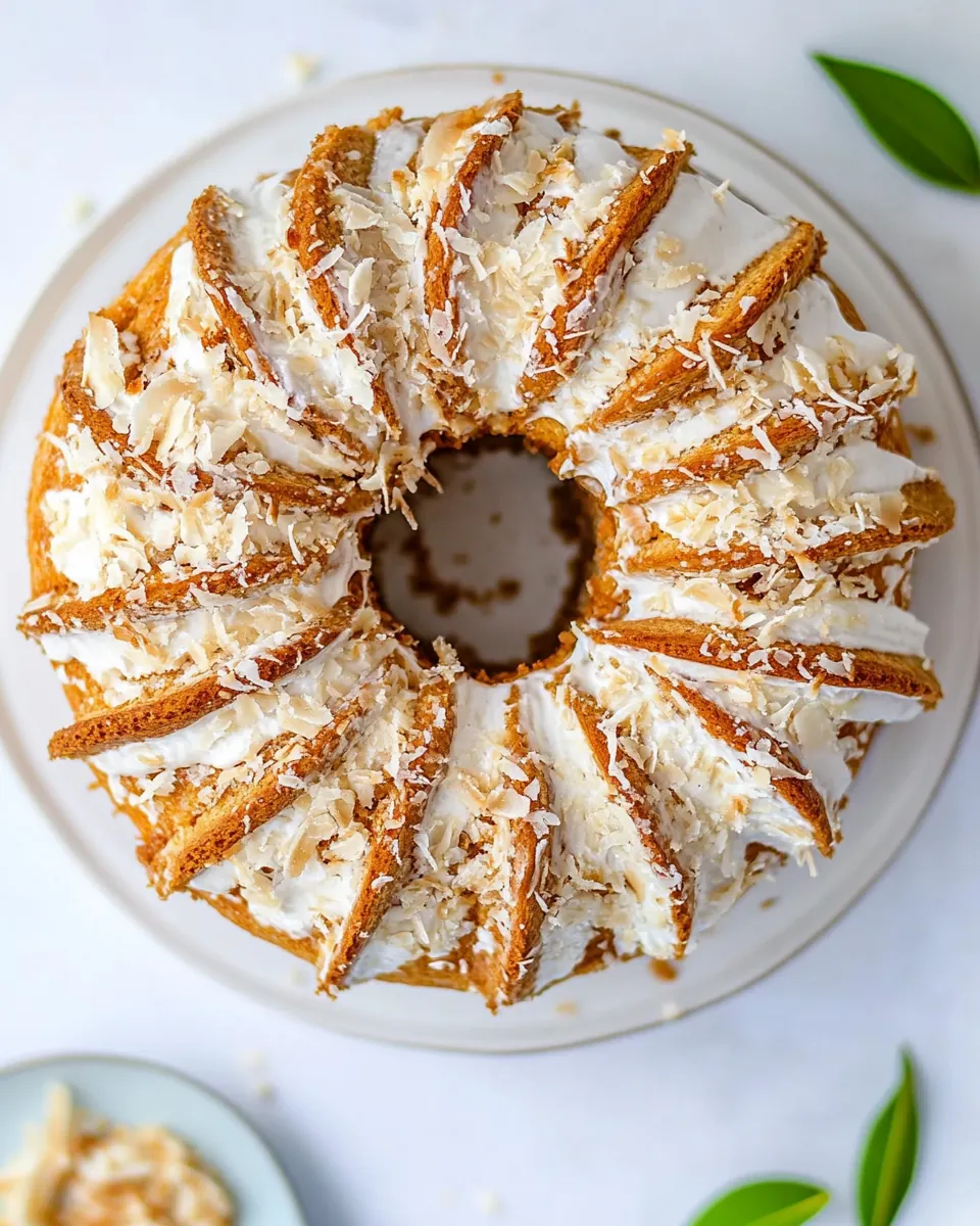 Coconut Coffee Cake