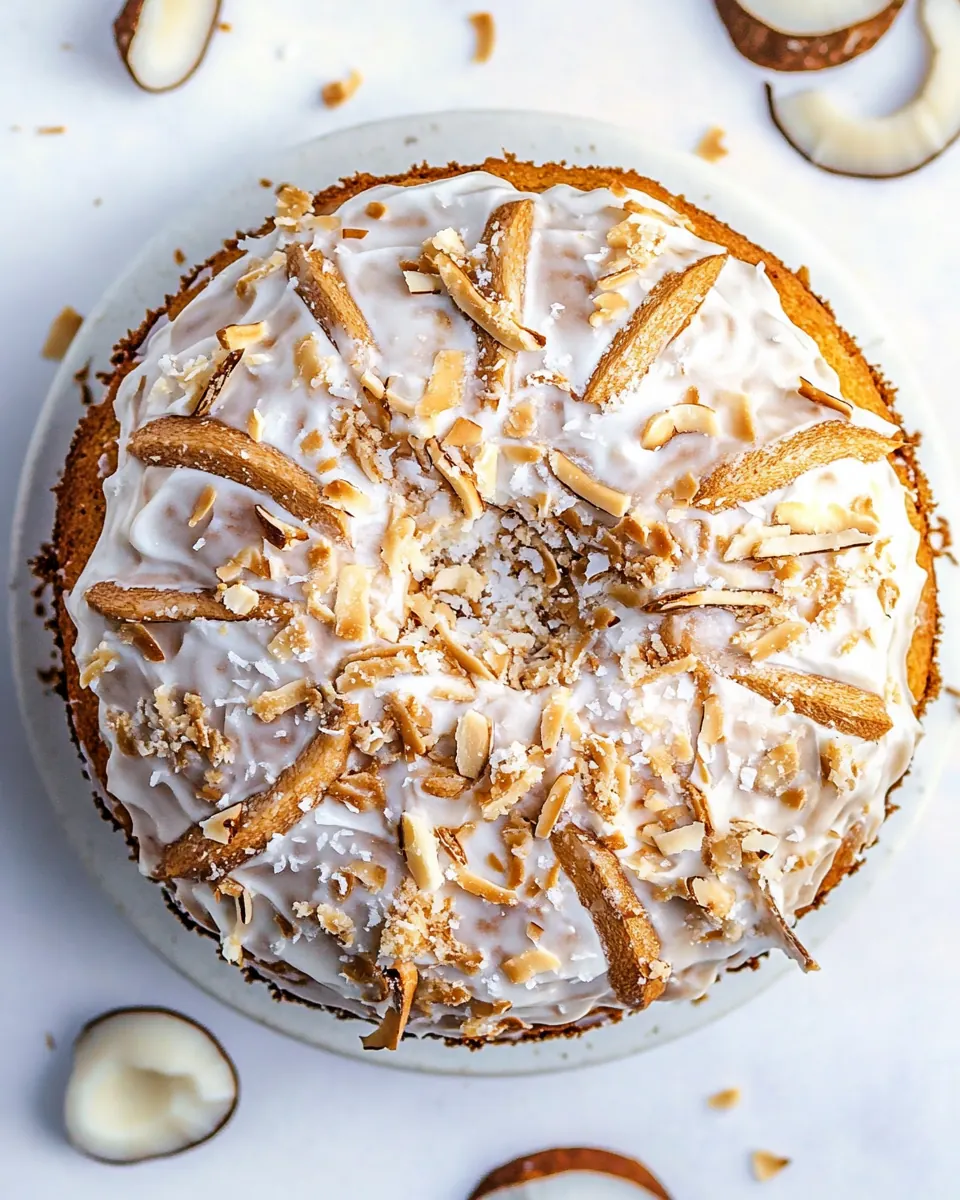 Coconut Coffee Cake