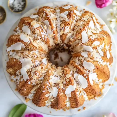 Coconut Coffee Cake