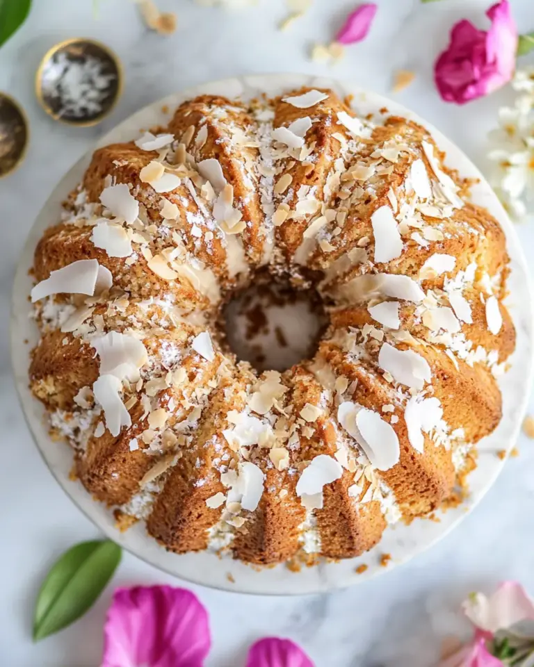 Coconut Coffee Cake